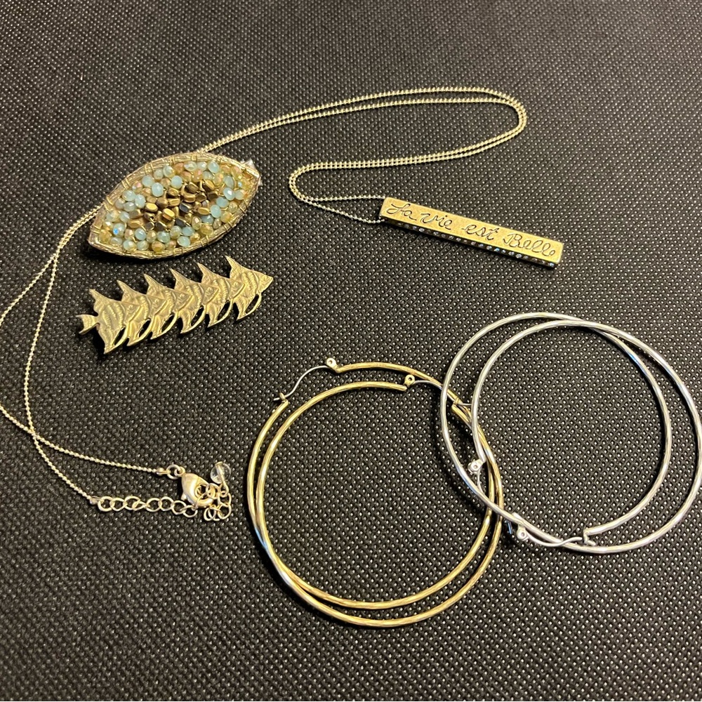 Assorted Brass Jewelry